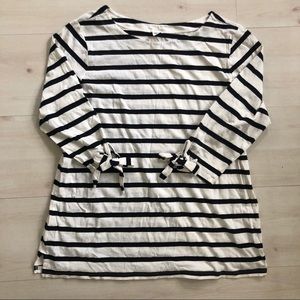 Black and White Stripe Shirt